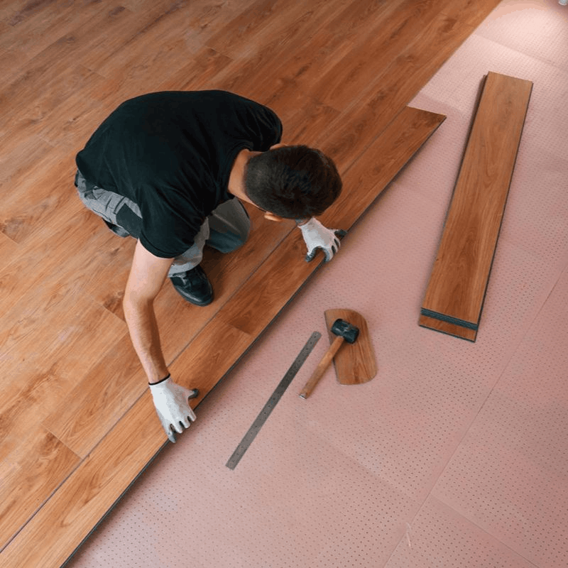 Fresh flooring installation completed in Austell GA home