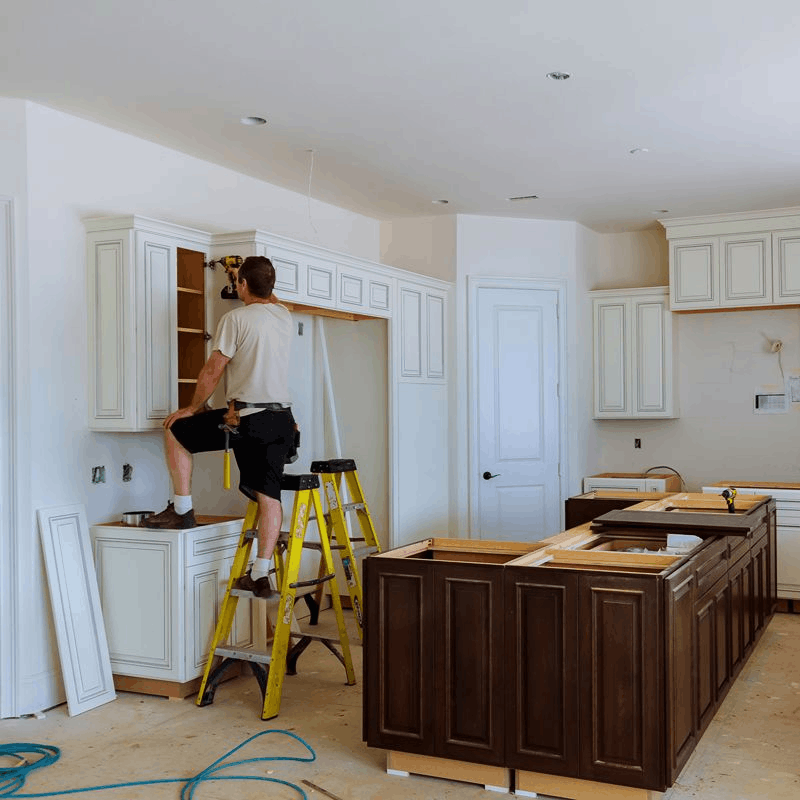 Kitchen remodeling upgrade completed in Austell GA home